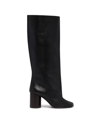 Lemaire Black Crease Sleeve Boots