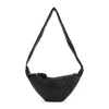 Lemaire Croissant Small Faux Leather Shoulder Bag In Brown