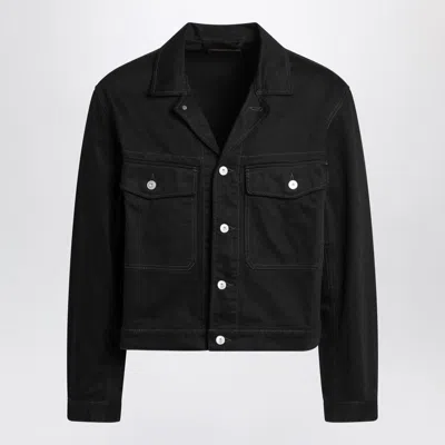 Lemaire Black Denim Jacket