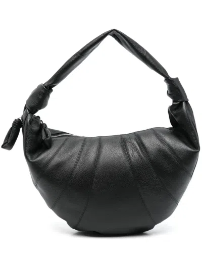 Lemaire Black Fortune Croissant Shoulder Bag