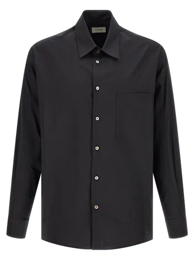 Lemaire Black Full Sleeves Shirt