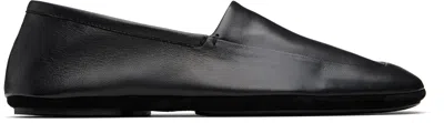 Lemaire Black Indoor Slipper Loafers