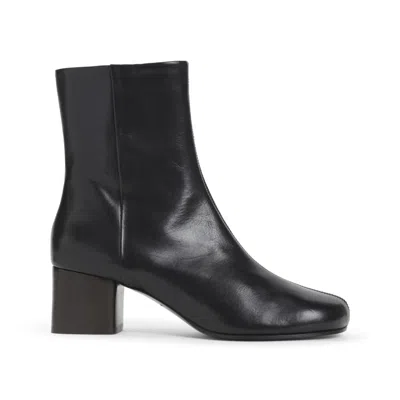 Lemaire Black Leather Boots