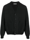 Lemaire Women Cardigan With Melange Effect In Gray