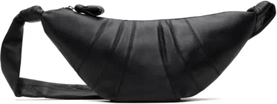 Lemaire Black Medium Croissant Bag In Bk999 Black