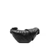Lemaire Black Messenger Bags Men In Black