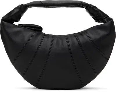 Lemaire Black Mini Fortune Croissant Bag In Bk999 Black