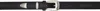 Lemaire Black Minimal Western Belt In Bk999 Black