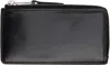 Lemaire Black Patina Zip Coin Card Holder