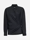 Lemaire Straight-collar Twisted Shirt
