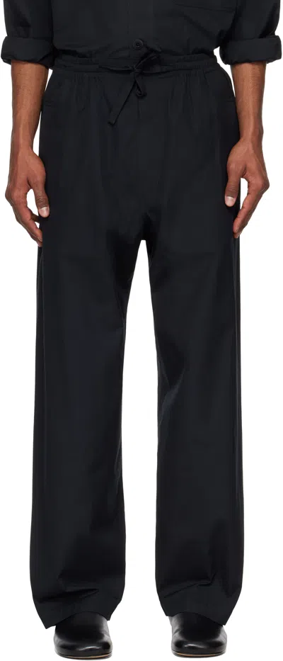 Lemaire Black Pyjama Trousers