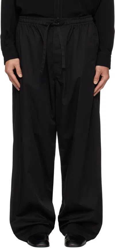 Lemaire Black Pyjama Trousers
