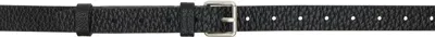 Lemaire Black Reversed 25 Belt In Bk999 Black