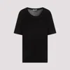Lemaire Short-sleeved T-shirt In Black