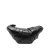 Lemaire Black Messenger Bags Men In Black