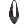 Lemaire Scarf Twisted-strap Shoulder Bag In Black
