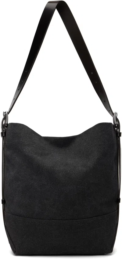 Lemaire Black Small Belted Tote