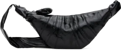 Lemaire Black Small Croissant Bag In Bk999 Black