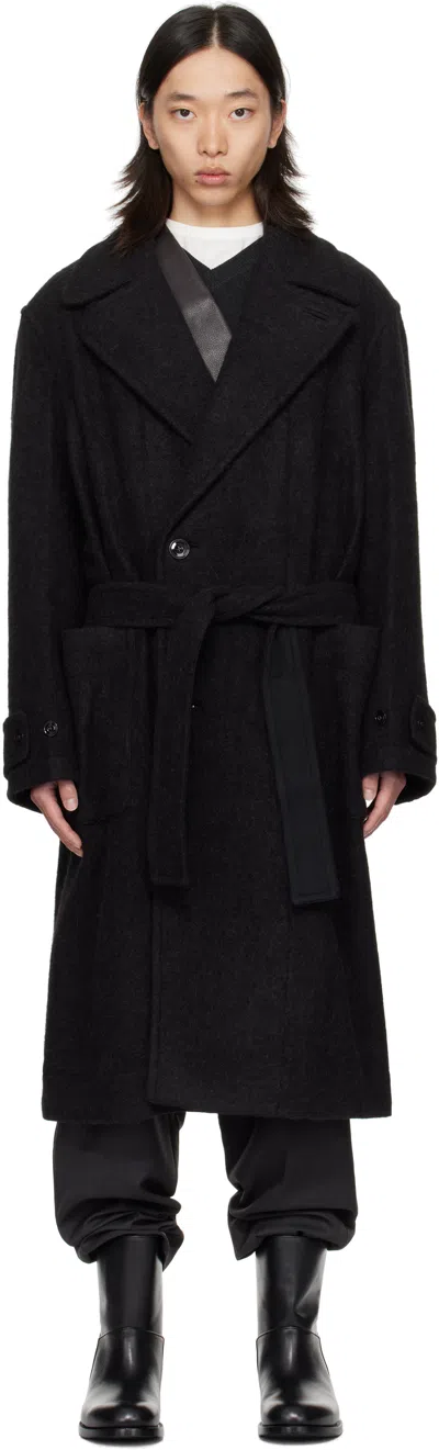 LEMAIRE BLACK SOFT COAT