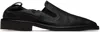 LEMAIRE BLACK SOFT LOAFERS