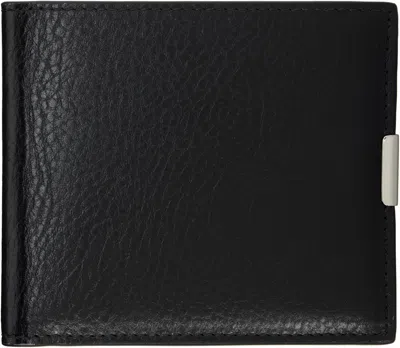 Lemaire Black Soft Tab Bifold Wallet