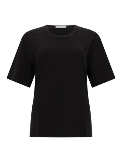 Lemaire Black Solid Crew Neck T-shirt