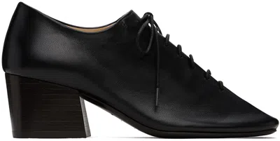 Lemaire Black Souris Classic Heels In Bk999 Black