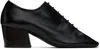 Lemaire Black Souris Classic Heels In Bk999 Black