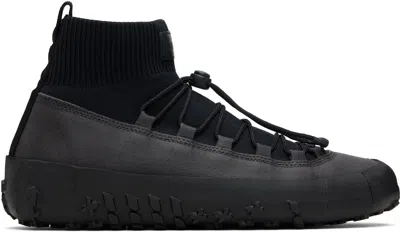 Lemaire Black Vibram Wrap On Sneakers