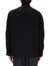 Lemaire Black Wool Jacket In Black