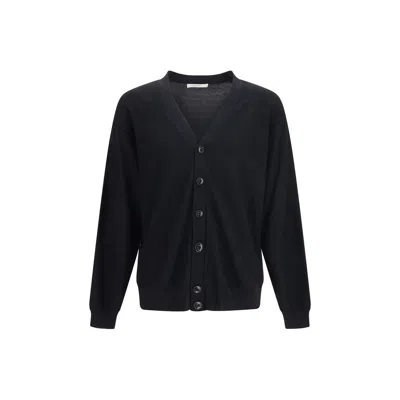 Lemaire Black Wool Oves Aries Cardigan