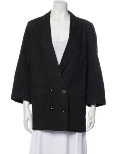 Pre-owned Lemaire Blazer In Black