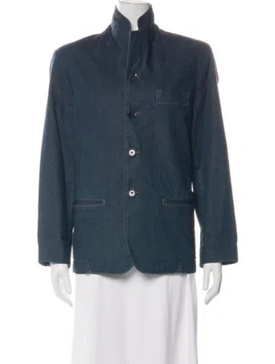 Pre-owned Lemaire Blazer In Blue