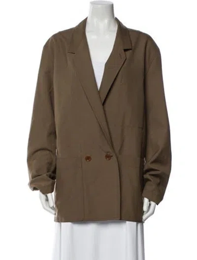 Pre-owned Lemaire Blazer In Brown