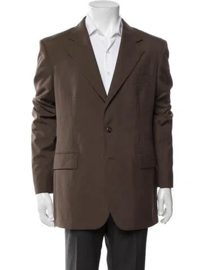 Pre-owned Lemaire Blazer In Brown