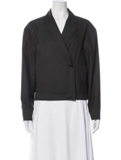 Pre-owned Lemaire Blazer W/ Tags In Green/grey