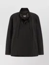 Lemaire Blouse With Drawstring Neck And Long Sleeves In Black