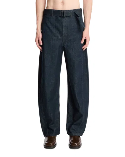 Lemaire Blue Twisted Jeans