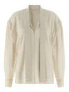 Lemaire Ascot Blouse In Neutral