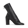 Lemaire 80mm Anatomic Zip-detail Block-heel Boots In Black