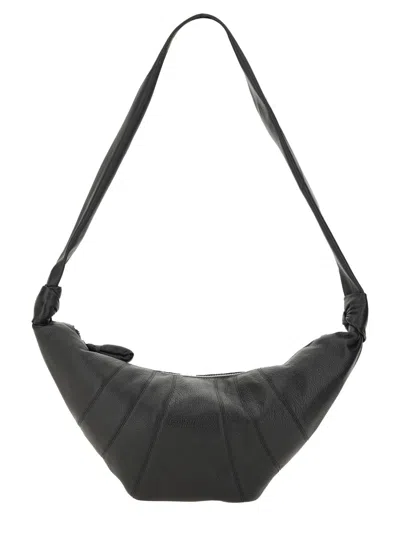 Lemaire Borsa "croissant" Medium In Black