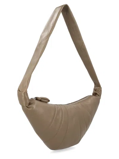 Lemaire Borsa "croissant" Medium In Brown