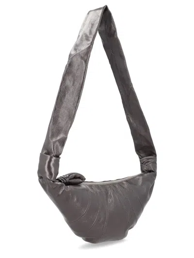 Lemaire Borsa "croissant" Small In Gray