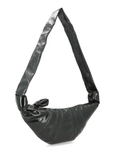 Lemaire Borsa "croissant" Small In Green