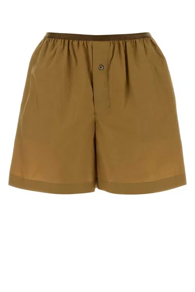 Lemaire Boxer Shorts In Brown