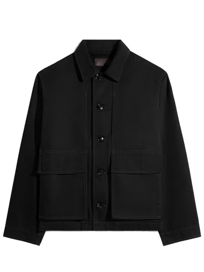 Lemaire Boxy Jacket In Black