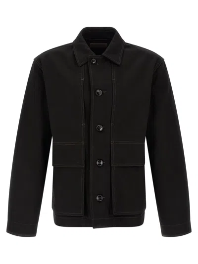 Lemaire Boxy Jacket In Black