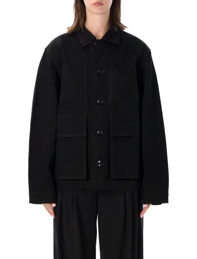 LEMAIRE BOXY JACKET HEAVY BROKEN TWILL OVERSIZED JACKET