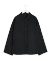 Lemaire 'collared Front Pockets Workwear Jacket' In Black