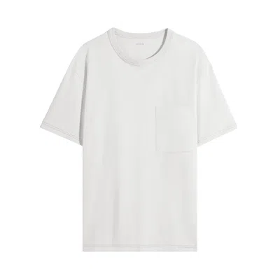 Pre-owned Lemaire Boxy Short-sleeve T-shirt 'pearl' | White | Men's Size S